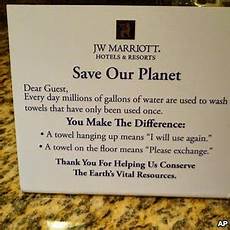 Hotel Towel Cards
