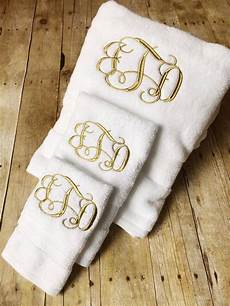 Monogrammed Towel