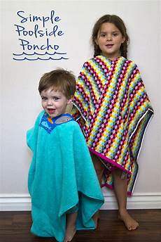 Hooded Beach Towel Poncho