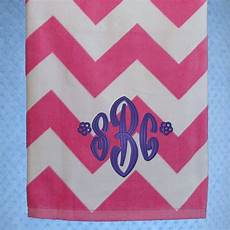 Monogrammed Pool Towels