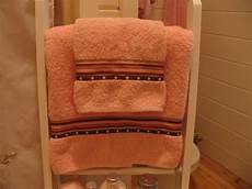 Ribbon Embroidered Towels
